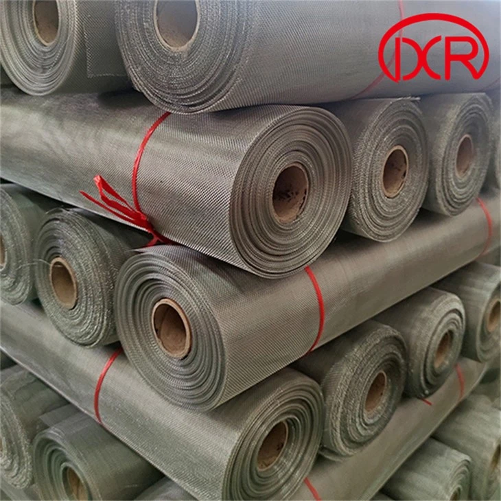 Plain Weave Stainless Steel Wire Mesh Screen | 30-100 Mesh | DXR